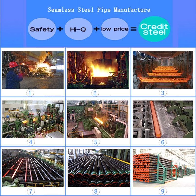 API 5L Seamless Steel Pipe For Casing and Tubing