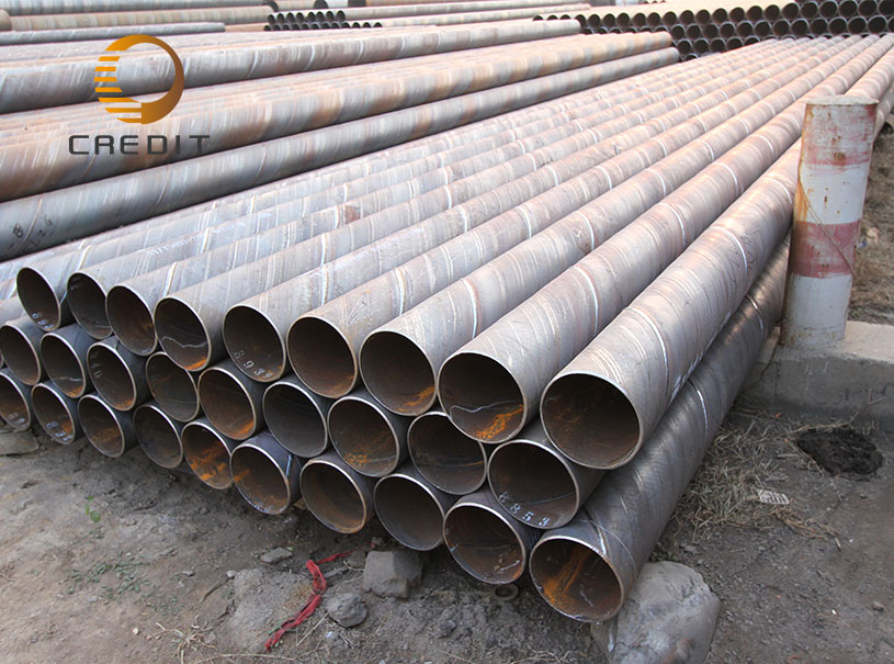 Gas Water Oil Transportation SSAW Carbon Steel Pipe